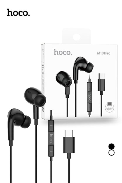 Hoco M101 PRO Crystal USB-C Earphones