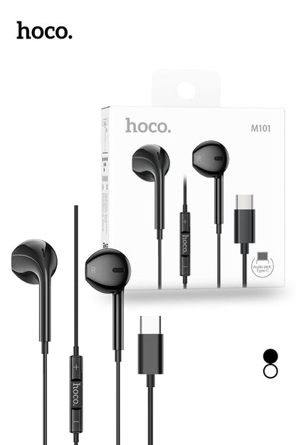 Hoco M101 Crystal USB-C Earphones