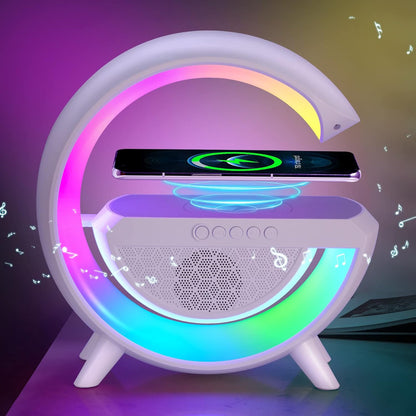 Hoco DS43 15W Wireless Charging Smart Ambient Light Speaker