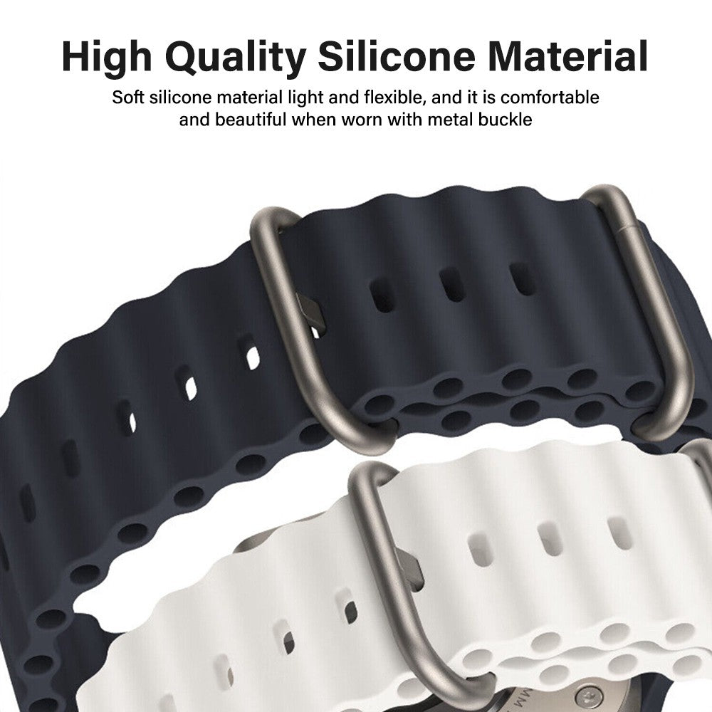 Ocean Silicone Sport Watch Band