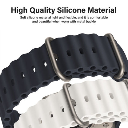 Ocean Silicone Sport Watch Band
