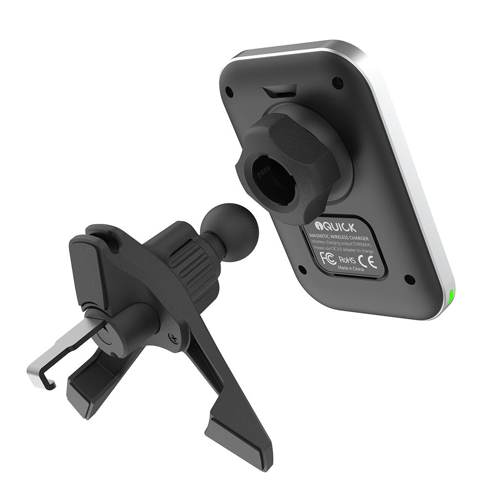iQuick iMG1 Magnetic Pad Air-Vent Car Mount 15W (Magsafe Compatible)