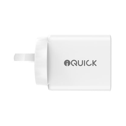 iQuick 20W Dual Ports Fast Charging Adapter