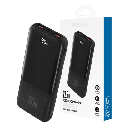 iQuick POWER SQUARE 0 Digital Display Power Bank 10000mAh 22.5W