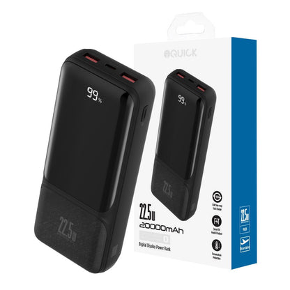 iQuick POWER SQUARE 0 Digital Display Power Bank 20000mAh 22.5W