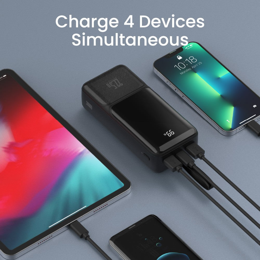 iQuick POWER SQUARE 0 Digital Display Power Bank 30000mAh 22.5W