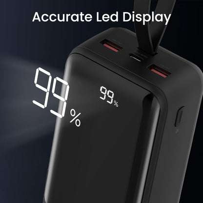 iQuick POWER SQUARE 0 Digital Display Power Bank 30000mAh 22.5W