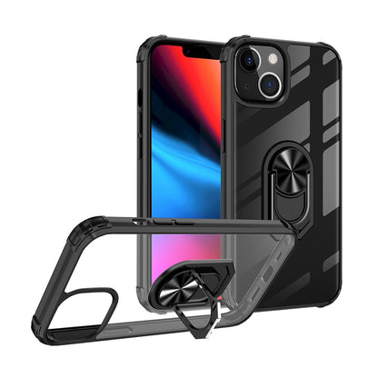 Ring Holder Military Shockproof Car Magnetic Case for iPhone 13