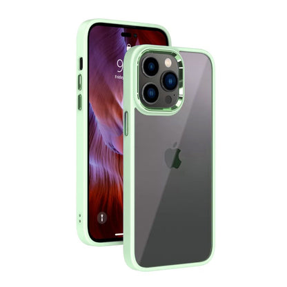 Metal Camera Lens Transparent Protection Shockproof Case for iPhone 14 Pro