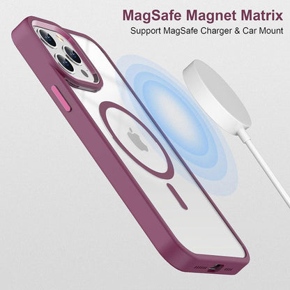 Redefine Metal Camera Lens Magnetic Transparent Magsafe Case for iPhone 11 Pro
