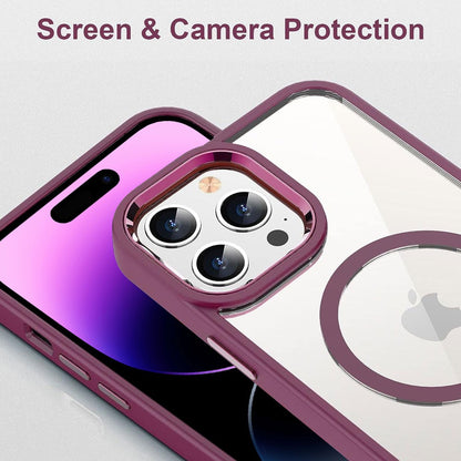 Redefine Metal Camera Lens Magnetic Transparent Magsafe Case for iPhone 11 Pro Max