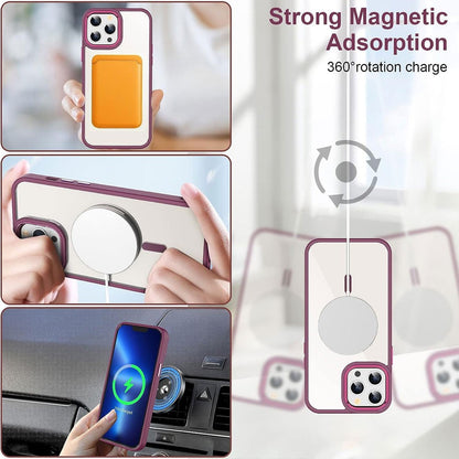 Redefine Metal Camera Lens Magnetic Transparent Magsafe Case for iPhone 13 Pro