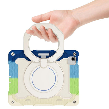 Armor Shockproof Handle Ring Rotation Case Cover for iPad Air 11 (2024) / iPad Air 11 (2025)