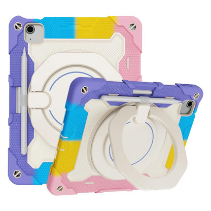 Armor Shockproof Handle Ring Rotation Case Cover for iPad Air 13 (2024) / Air 13 (2025)