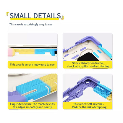 Armor Shockproof Handle Ring Rotation Case Cover for iPad 10.2 (2019) / (2020) / (2021) (No Pen Slot)