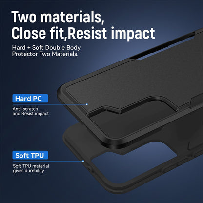 Dual Layer Shockproof Case Cover for Samsung Galaxy S22 Plus