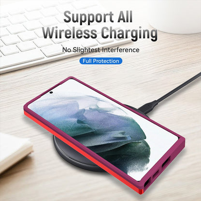 Dual Layer Shockproof Case Cover for Samsung Galaxy S22 Ultra