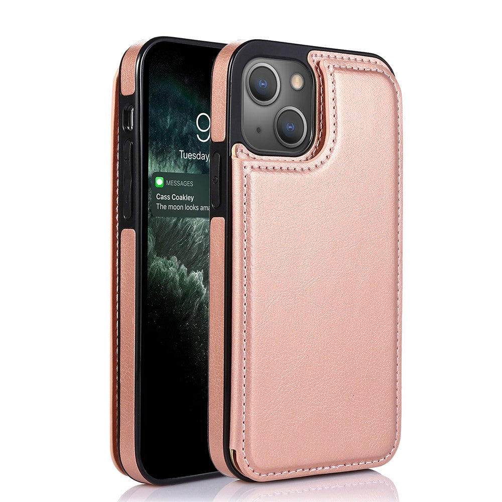 Back Flip Leather Wallet Cover Case for iPhone 13/14