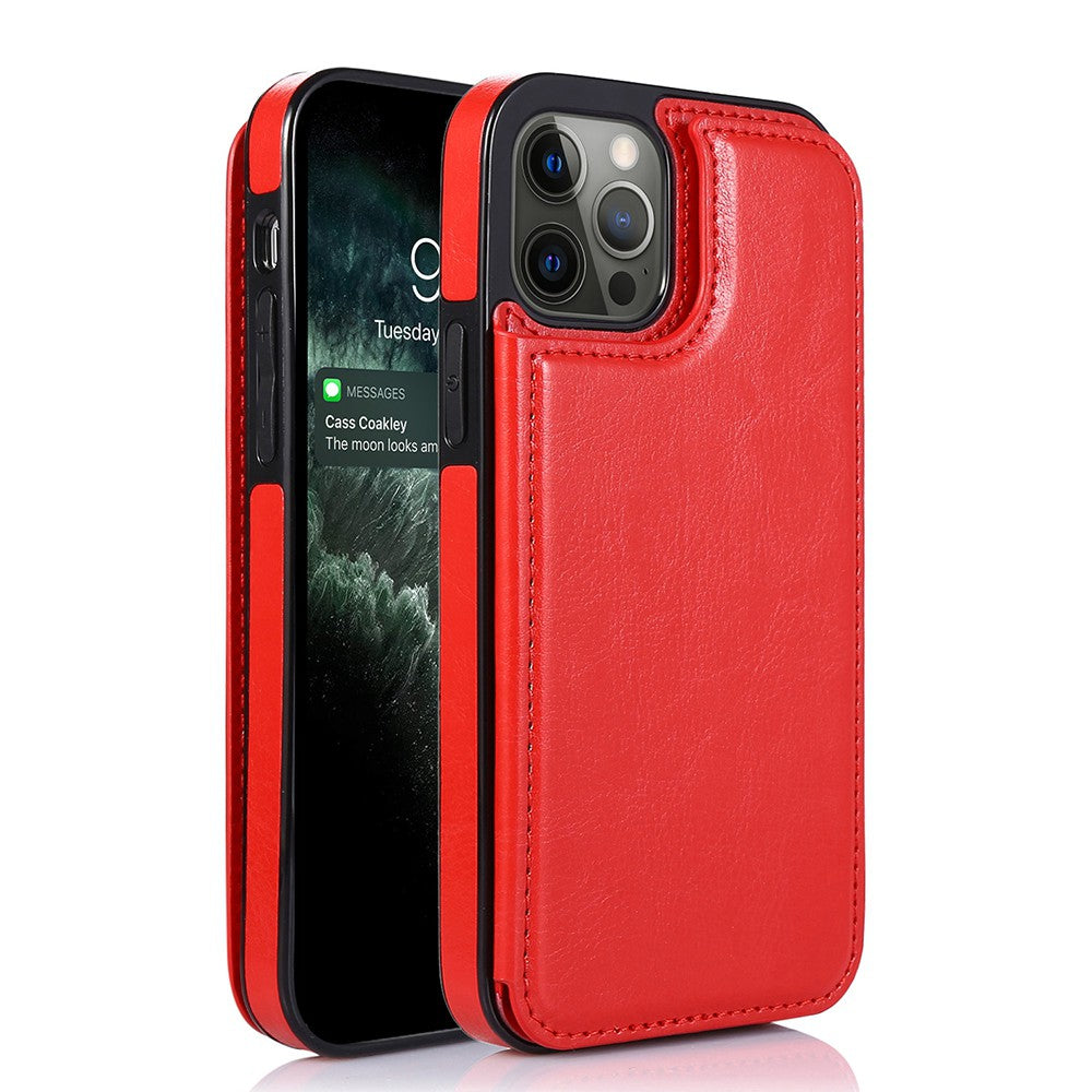 Back Flip Leather Wallet Cover Case for iPhone 14 Pro Max