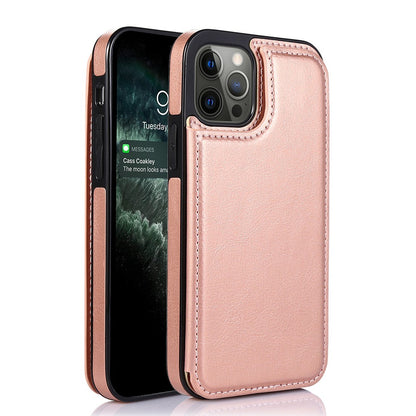 Back Flip Leather Wallet Cover Case for iPhone 13 Pro