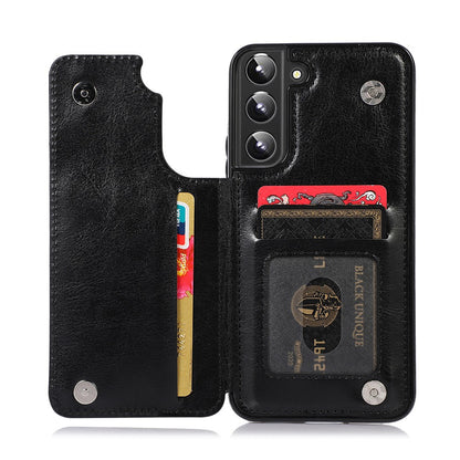 Back Flip Leather Wallet Cover Case for Samsung Galaxy S23 Plus