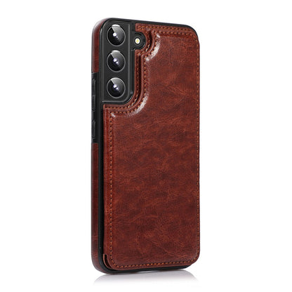 Back Flip Leather Wallet Cover Case for Samsung Galaxy S23 Plus