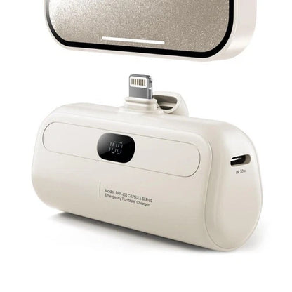 Remax Capsule Series Mini Power Bank with (Lightning Port) 5000 mAh