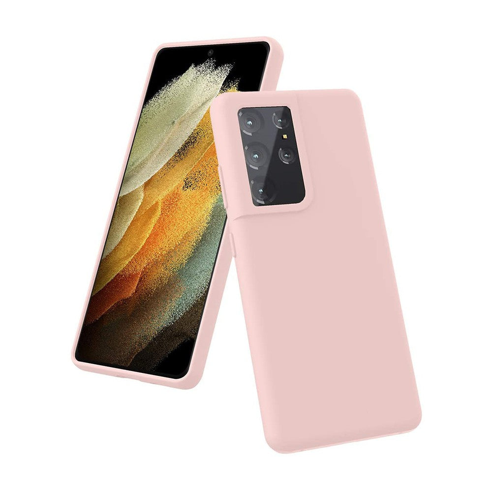 Liquid Silicone Case Cover for Samsung Galaxy S21 Ultra