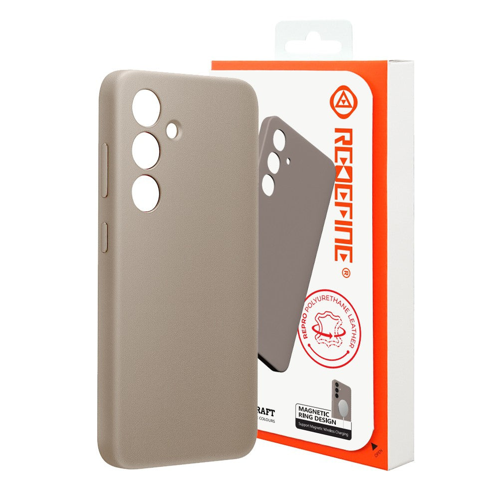 REDEFINE MASTERCRAFT Re-pro Polyurethane Leather Magsafe Case for Samsung Galaxy S24