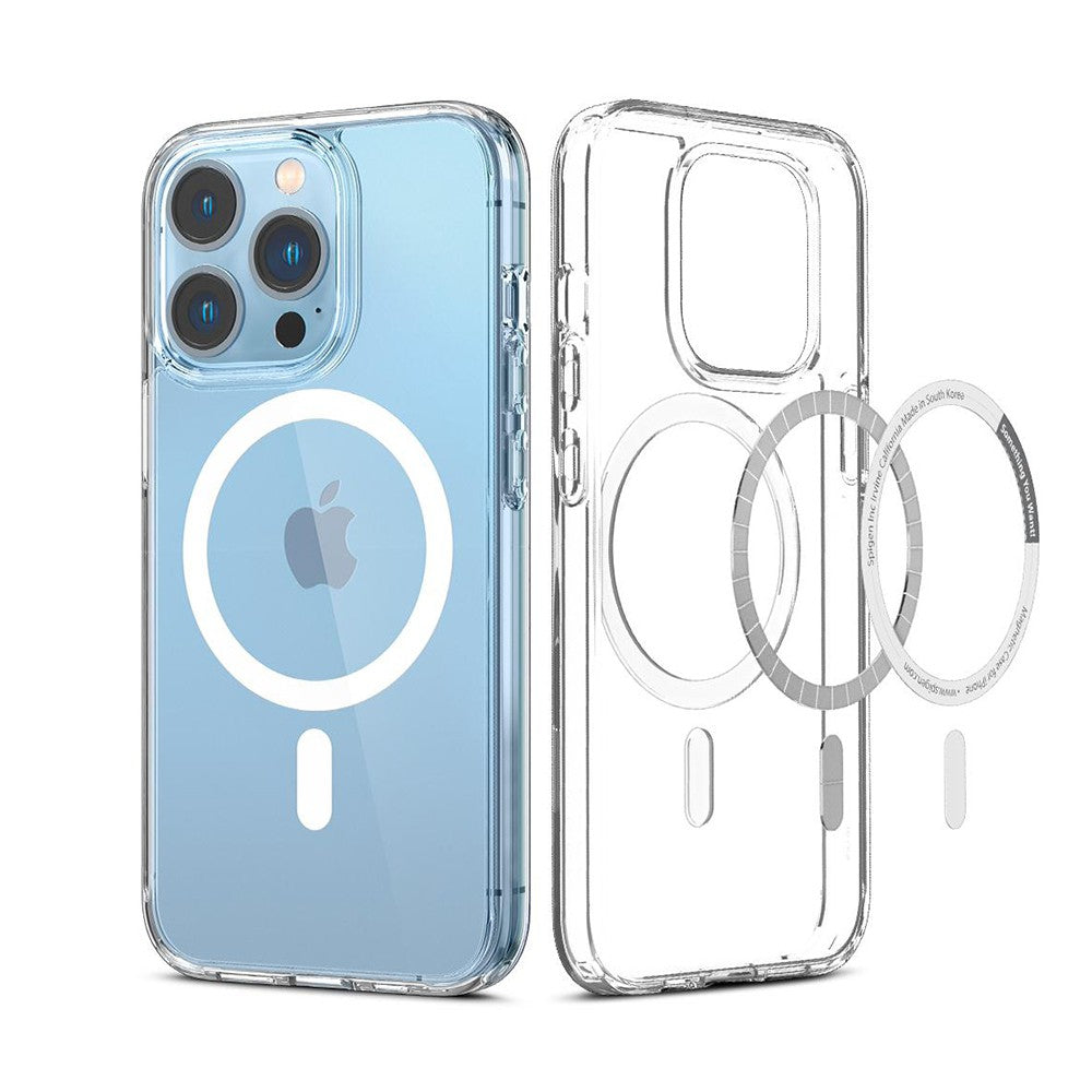 Clear Hybrid Magsafe Case Cover with Magnetic Ring for iPhone 14 Plus