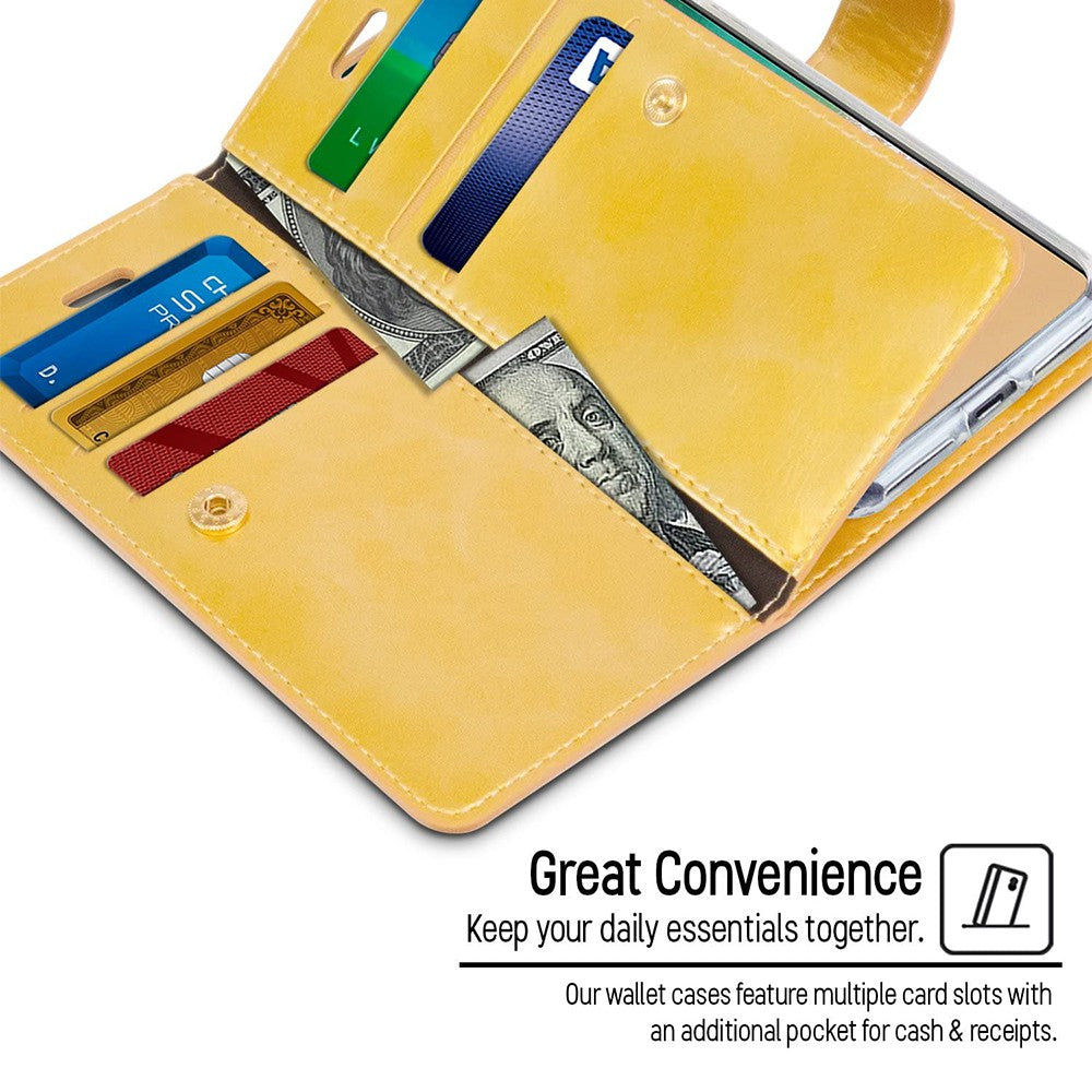 Mercury Mansoor Diary Cover Case for iPhone 14 Pro Max