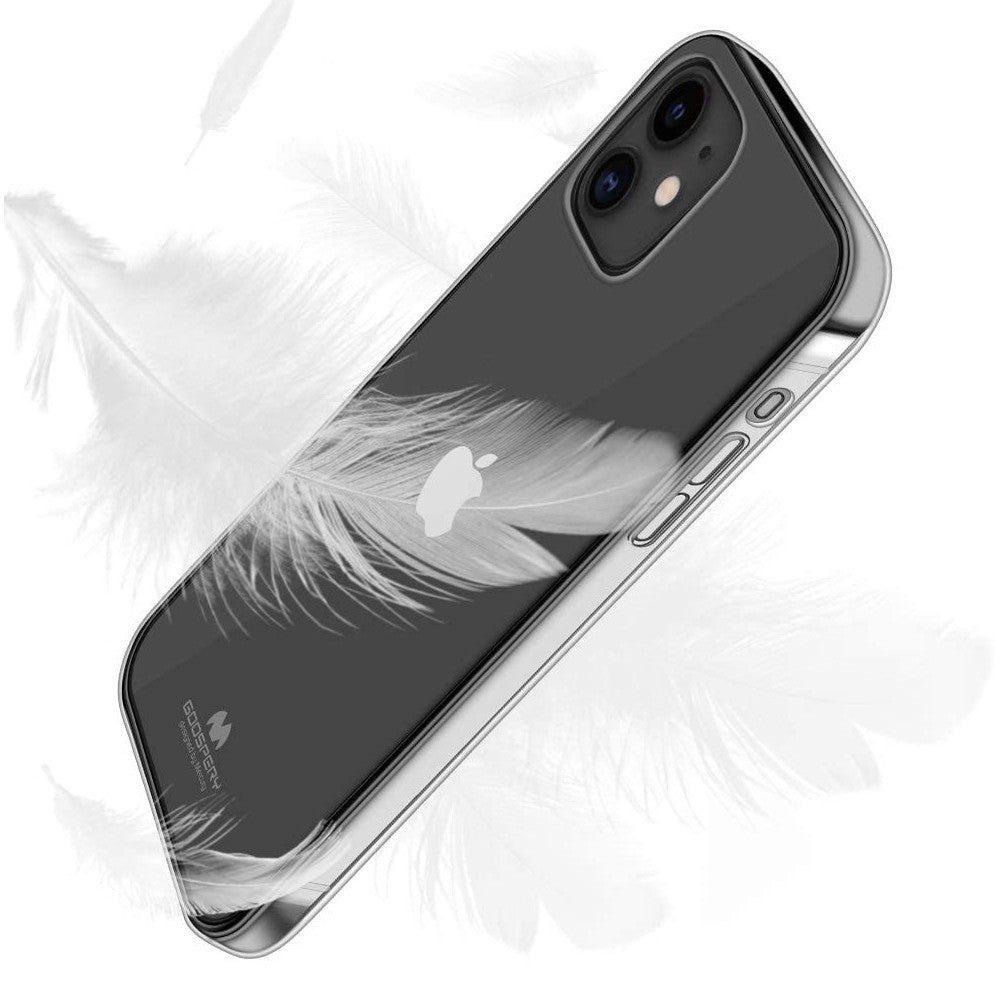 Mercury Transparent Jelly Case Cover for iPhone 12 / 12 Pro