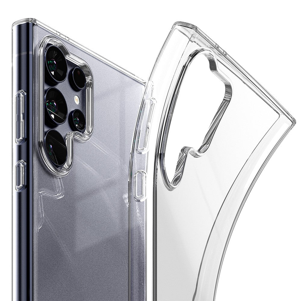 Mercury Transparent Jelly Case Cover for Samsung Galaxy S24 Ultra