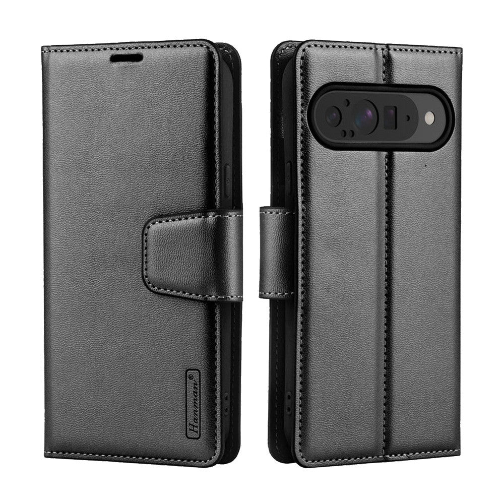 Hanman PU Flip Leather Wallet Cover Case for Google Pixel 10 Pro XL