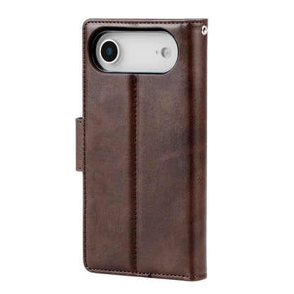 Hanman 2 in 1 Detachable Magnetic Flip Leather Wallet Cover Case for iPhone 17 Air