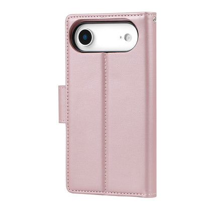 Hanman 2 in 1 Detachable Magnetic Flip Leather Wallet Cover Case for iPhone 17 Air