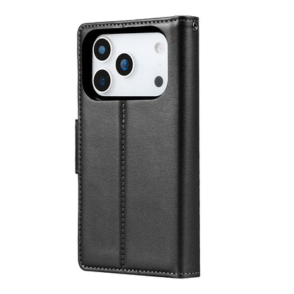 Hanman 2 in 1 Detachable Magnetic Flip Leather Wallet Cover Case for iPhone 17 Pro Max