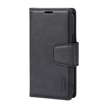 Hanman 2 in 1 Detachable Magnetic Flip Leather Wallet Cover Case for iPhone 14 Plus/ 15 Plus