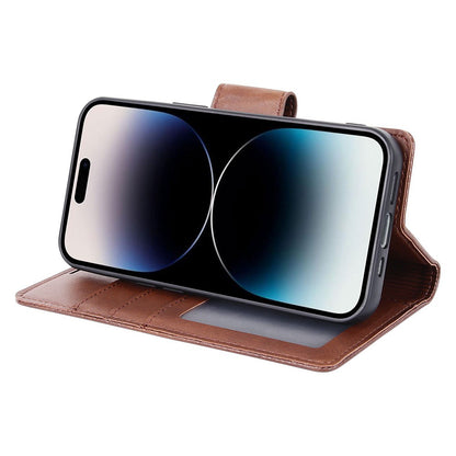 Hanman 2 in 1 Detachable Magnetic Flip Leather Wallet Cover Case for iPhone 13 / 14