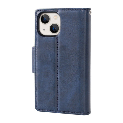 Hanman 2 in 1 Detachable Magnetic Flip Leather Wallet Cover Case for iPhone 14 Plus
