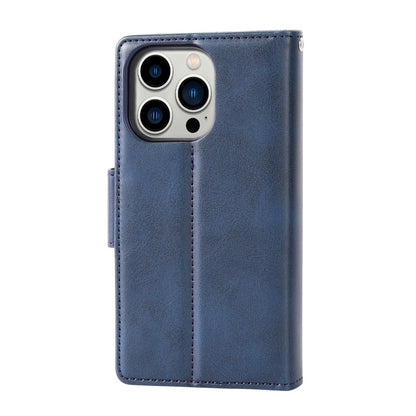 Hanman 2 in 1 Detachable Magnetic Flip Leather Wallet Cover Case for iPhone 13 Pro