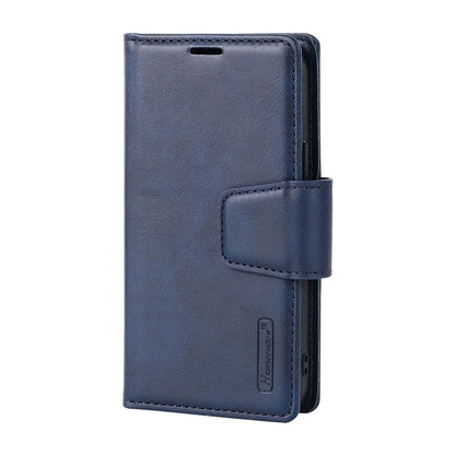 Hanman 2 in 1 Detachable Magnetic Flip Leather Wallet Cover Case for iPhone 14 Plus