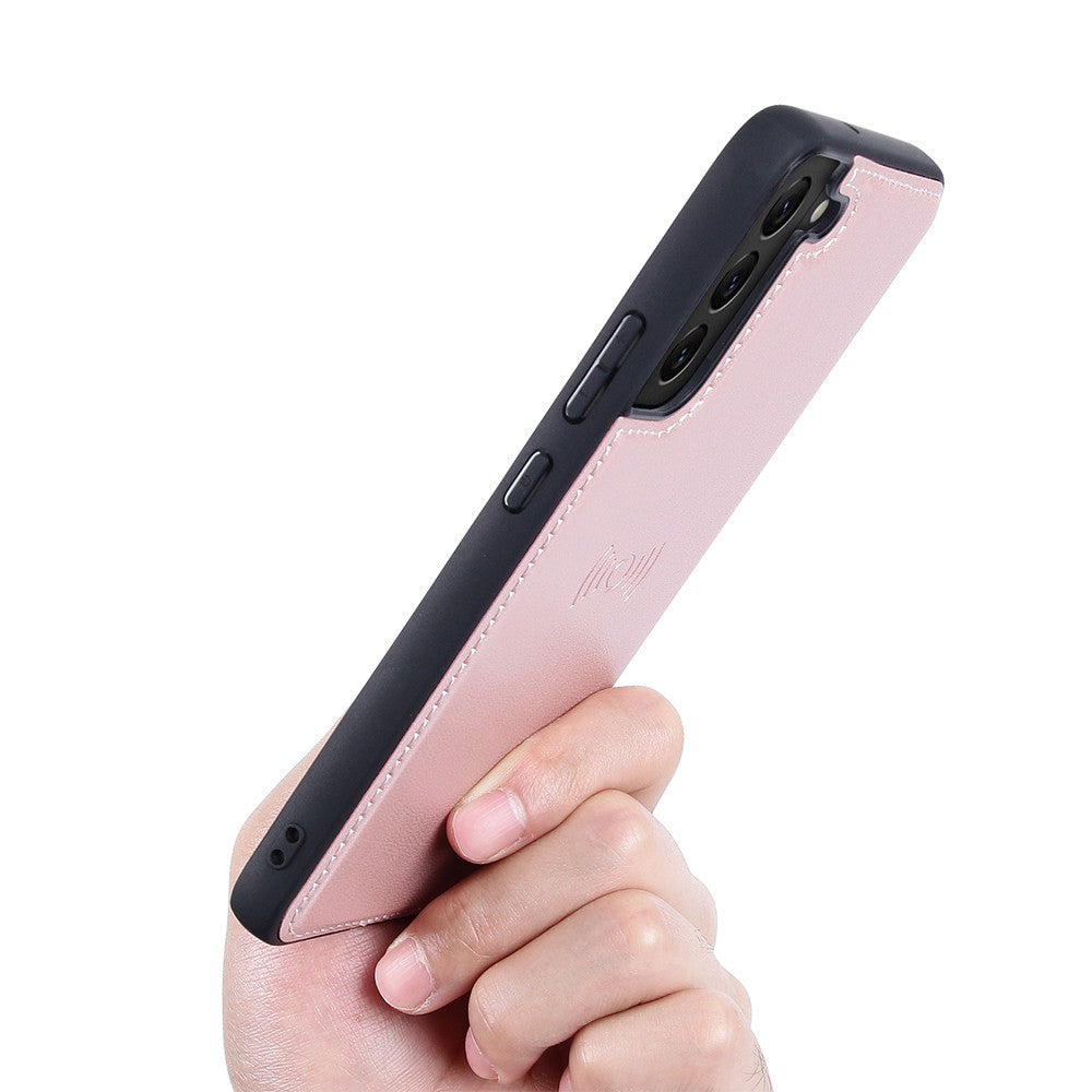 Hanman 2 in 1 Detachable Magnetic Flip Leather Wallet Cover Case for Samsung Galaxy S22 Ultra