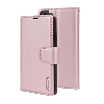 Hanman 2 in 1 Detachable Magnetic Flip Leather Wallet Cover Case for Samsung Galaxy S24 Plus