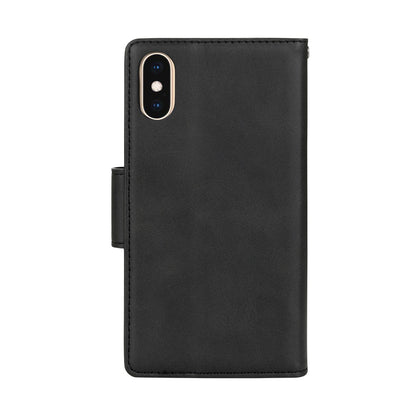 Hanman 2 in 1 Detachable Magnetic Flip Leather Wallet Cover Case for iPhone X / XS