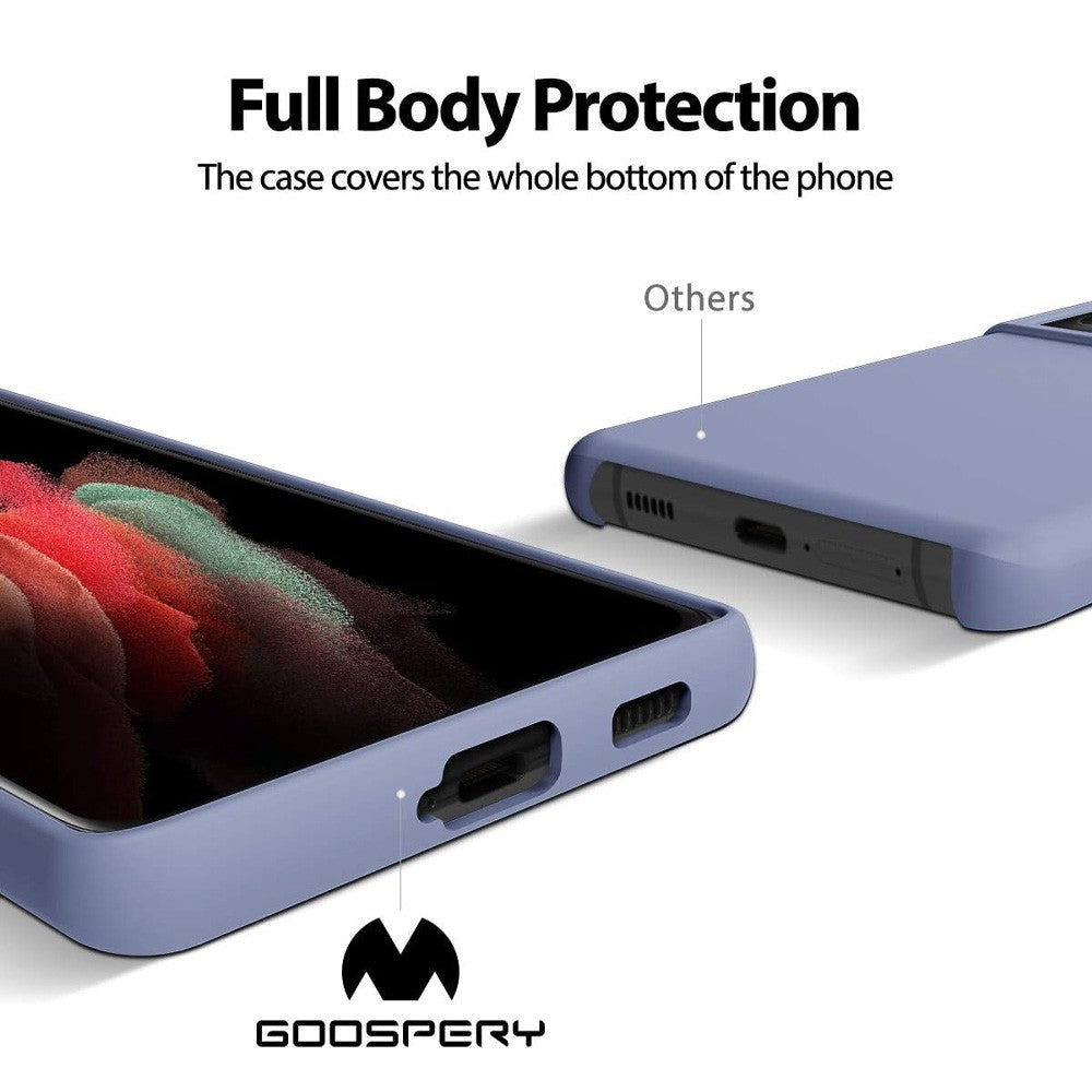 Mercury Silicone Cover Case for Samsung Galaxy S21 Ultra