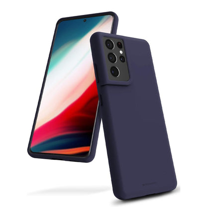 Mercury Silicone Cover Case for Samsung Galaxy S21 Ultra