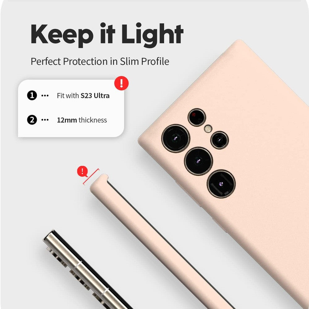 Mercury Silicone Cover Case for Samsung Galaxy S23 Ultra