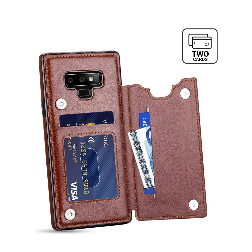 Back Flip Leather Wallet Cover Case for Samsung Galaxy Note 9