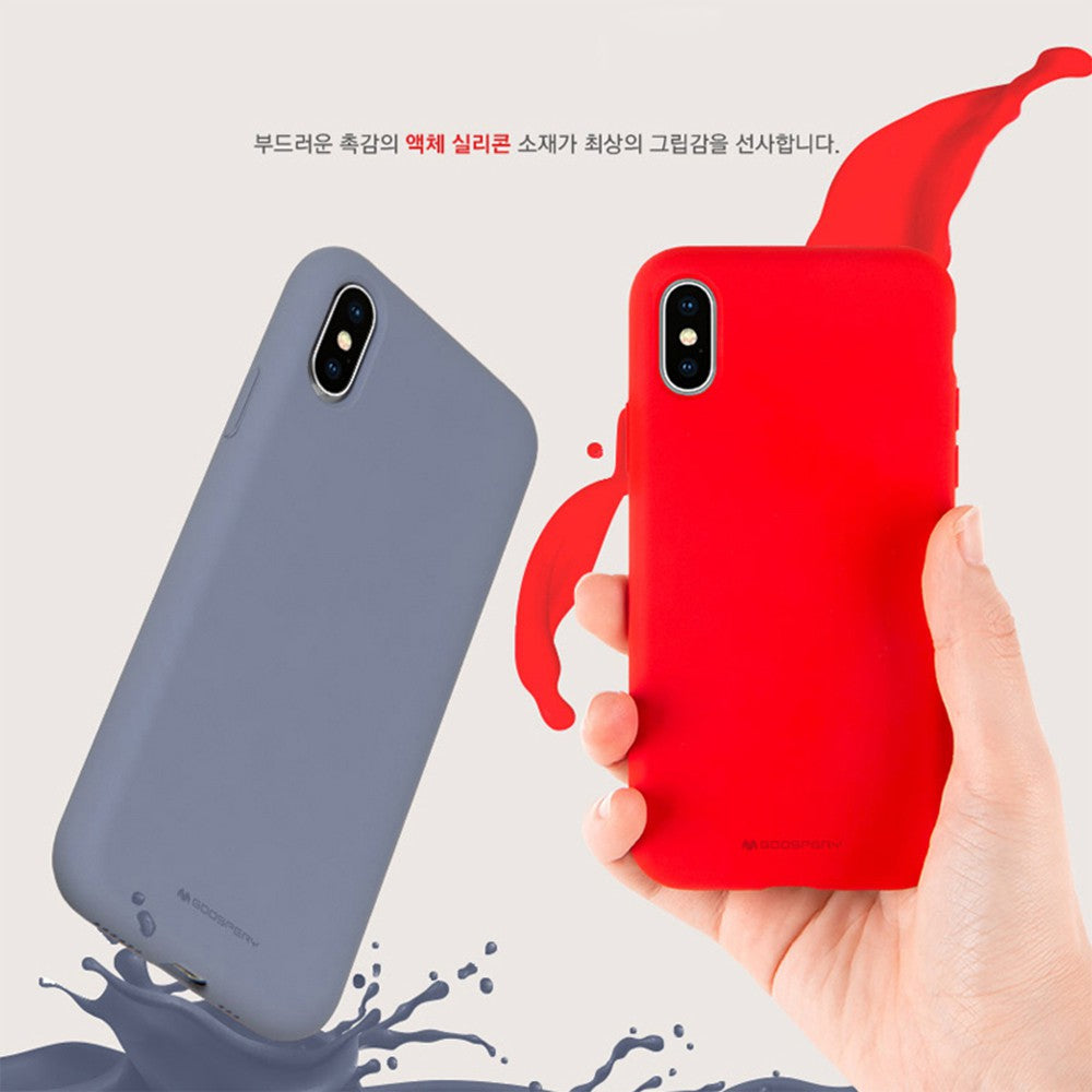Mercury Silicone Cover Case for iPhone 13 Pro Max